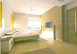 室內(nèi)設(shè)計臥室3d素材3d裝修模板 132