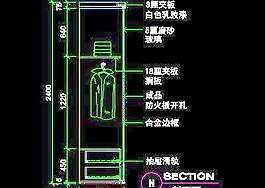 一居室實例、現(xiàn)代簡約場景cad詳圖素材（20080802更新）30