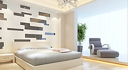 室內(nèi)設(shè)計(jì)臥室3d素材3d裝修模板 152