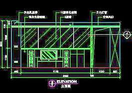 一居室實(shí)例、現(xiàn)代簡(jiǎn)約場(chǎng)景cad詳圖素材（20080802更新）22