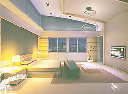室內(nèi)設(shè)計(jì)臥室3d素材裝飾素材 175