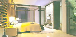 室內(nèi)設(shè)計(jì)臥室3d素材3d裝修模板 169