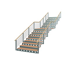 室內(nèi)設(shè)計(jì)樓梯3d素材裝飾素材 30