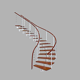 室內(nèi)設(shè)計(jì)樓梯3d素材3d裝修模板 25
