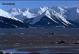 雪山美景