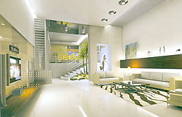 室內(nèi)設(shè)計(jì)客廳3d素材3d模型 10