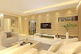 室內(nèi)設(shè)計(jì)客廳3d素材3d模型 71