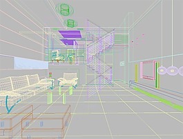 室內(nèi)設(shè)計客廳3d素材3d素材 108