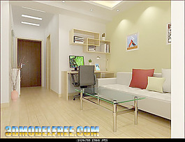 室內(nèi)設(shè)計客廳3d素材裝飾素材 121
