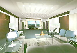 室內(nèi)設(shè)計(jì)客廳3d素材3d模型 11