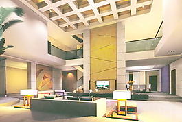室內(nèi)設(shè)計(jì)客廳3d素材3d裝修模板 46