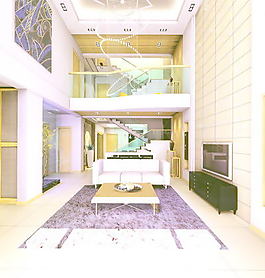 室內設計客廳3d素材3d素材 62