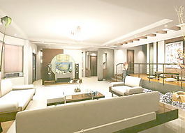 室內(nèi)設(shè)計客廳3d素材3d素材 41