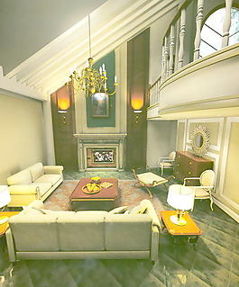 室內(nèi)設(shè)計(jì)客廳3d素材裝飾素材 149