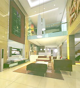 室內(nèi)設(shè)計(jì)客廳3d素材3d素材 151