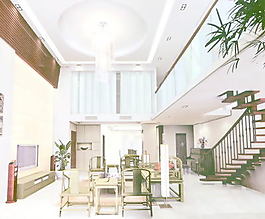 室內(nèi)設(shè)計(jì)客廳3d素材3d素材 159