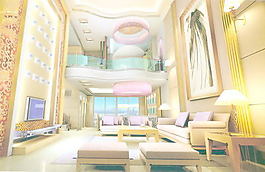 室內(nèi)設(shè)計客廳3d素材3d素材 195