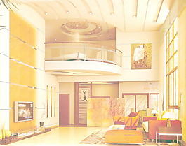 室內(nèi)設(shè)計(jì)客廳3d素材3d模型 217
