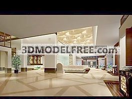工裝室內(nèi)模型下載3d室內(nèi)模型下載 40