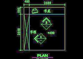 書柜CAD詳圖素材59