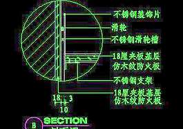兒童床CAD實例詳圖素材第二輯8