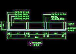 書柜CAD詳圖素材37