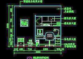 兒童房CAD實例詳圖素材26