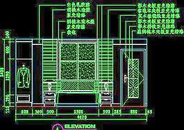 卧室CAD祥图素材1
