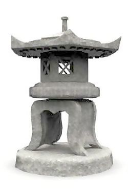 室外模型雕塑3d素材3d裝修模板 1