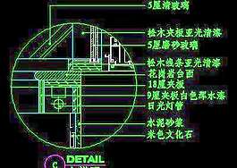 陽(yáng)臺(tái)cad祥圖素材21