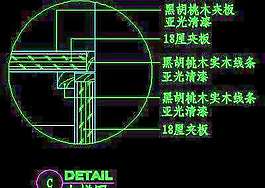 梳妝臺(tái)、衣柜cad詳圖素材15