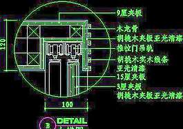 梳妝臺、衣柜cad詳圖素材49