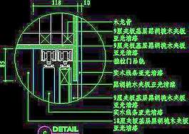 梳妝臺、衣柜cad詳圖素材33