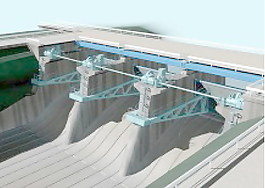 室外模型橋梁3d素材3d裝修模板 2