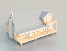 室外模型其他建筑3d素材3d裝修模板 65