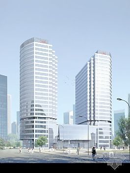 室外模型室外場景3d素材3d裝修模板 21