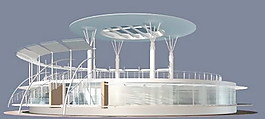 室外模型室外場景3d素材3d裝修模板 41