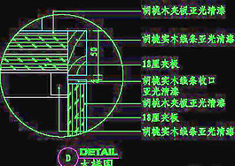 視聽柜CAD祥圖素材57
