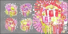 有趣的情人节矢量素材