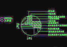 客廳裝飾柜CAD詳圖素材56