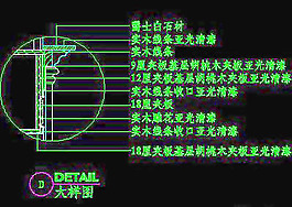 客廳裝飾柜CAD詳圖素材81