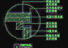 客廳裝飾柜CAD詳圖素材32