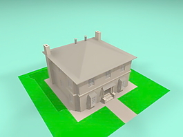現(xiàn)代別墅3d模型下載3d模型 61