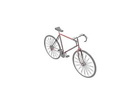 交通運輸自行車3d模型3d素材 19