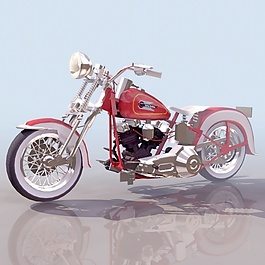 交通運(yùn)輸摩托車3d模型3d素材 22