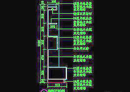客廳裝飾柜CAD詳圖素材35