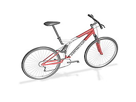 交通運(yùn)輸自行車3d模型3d裝修模板 14