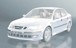 交通運(yùn)輸小汽車3d模型3d裝修模板 9