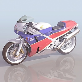 交通運輸摩托車3d模型3d模型 8