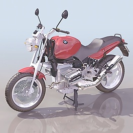 交通運(yùn)輸摩托車3d模型3d素材 12